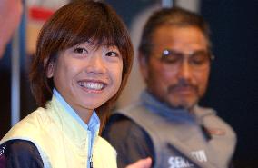 Olympic champ Takahashi speaks on Berlin marathon